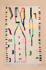 tapis berbère 100% laine tapis, 155 x 245 cm