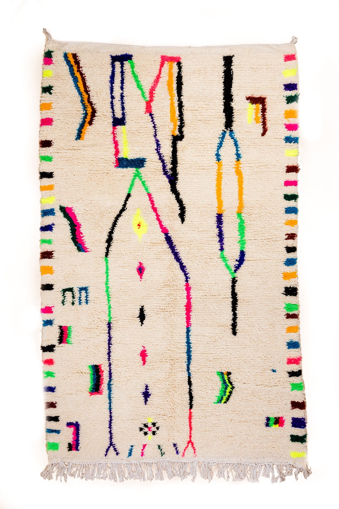tapis berbère 100% laine tapis, 155 x 245 cm